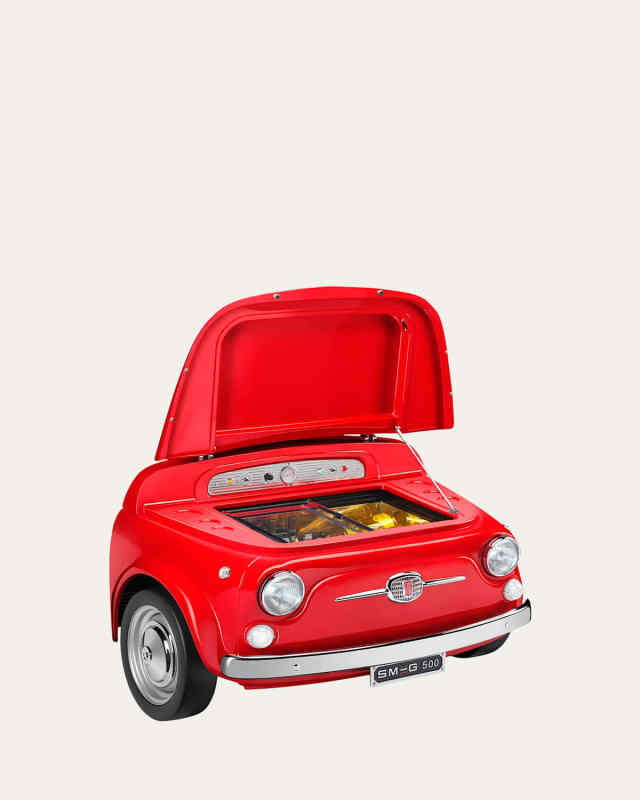 FIAT X SMEG Red Electric Cooler